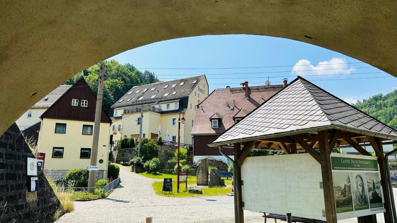 Hotel Erbgericht Bad Schandau Exteriér fotografie